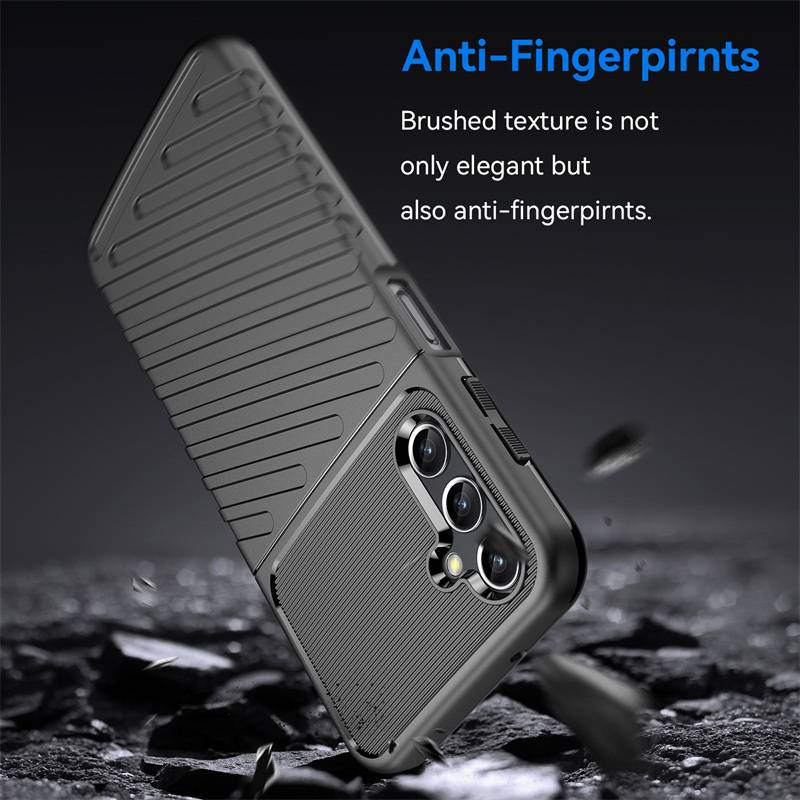 Powertech Θήκη Thunder MOB-1834 για Samsung A73 5G, μαύρη – φωτογραφία 2