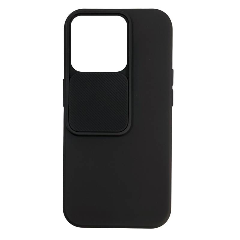Powertech Θήκη Camshield Soft MOB-1884 για iPhone 15 Pro, μαύρη
