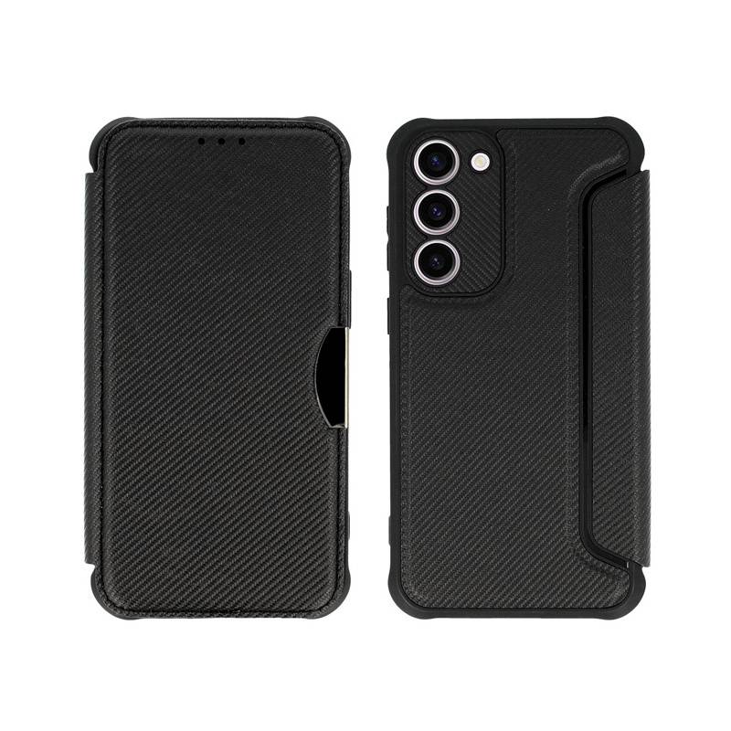 Powertech θήκη Razor Carbon MOB-1907 για Samsung Galaxy S23, μαύρη Powertech θήκη Razor Carbon MOB-1907 για Samsung Galaxy S23, μαύρη