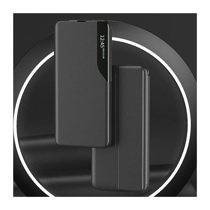 Powertech θήκη Smart view MOB-1915 για Samsung A24, μαύρη – φωτογραφία 3