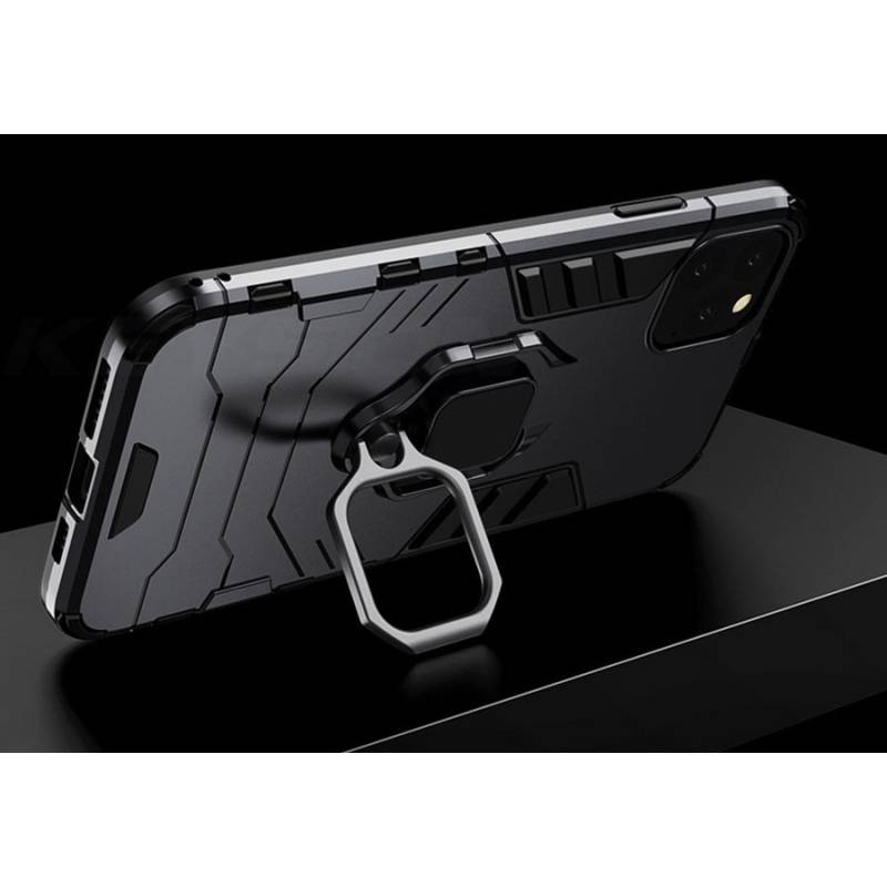 Powertech θήκη Ring Armor MOB-1920 για Samsung Galaxy A24, μαύρη – φωτογραφία 2