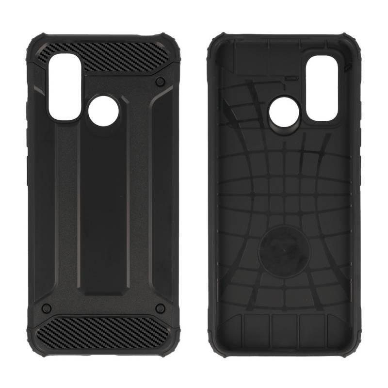 Powertech θήκη Armor Carbon MOB-1966 για Xiaomi Redmi 12C/11A, μαύρη – φωτογραφία 2