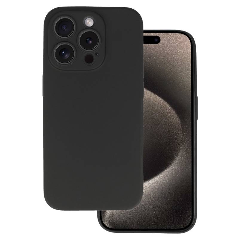 Powertech θήκη MATT MOB-1969 για iPhone 16 Pro, μαύρη