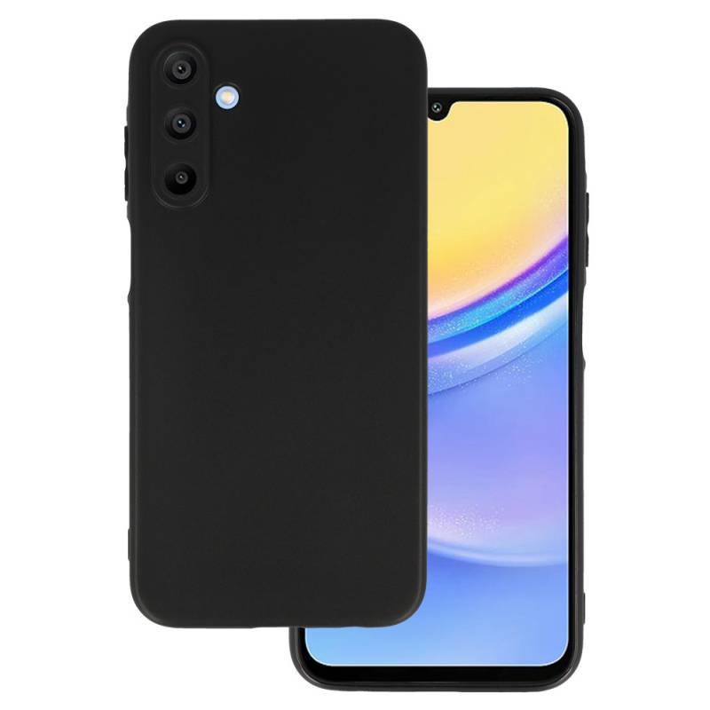 Powertech θήκη MATT MOB-1971 για Samsung Galaxy A15 4G/5G, μαύρη