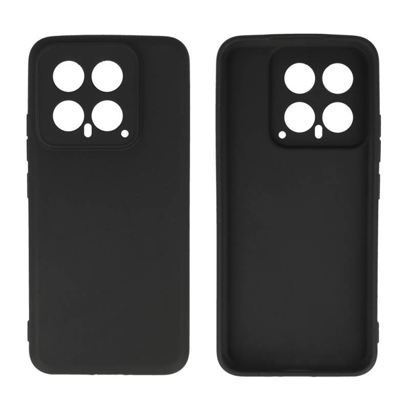 Powertech θήκη MATT MOB-1972 για Xiaomi 14, μαύρη – φωτογραφία 2