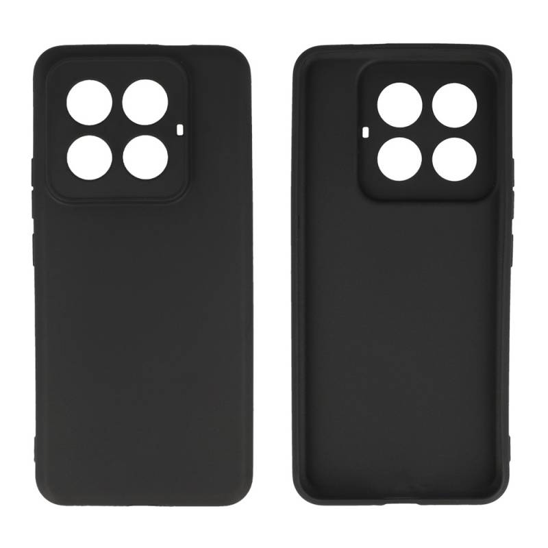 Powertech θήκη MATT MOB-1973 για Xiaomi 14 Pro, μαύρη – φωτογραφία 2