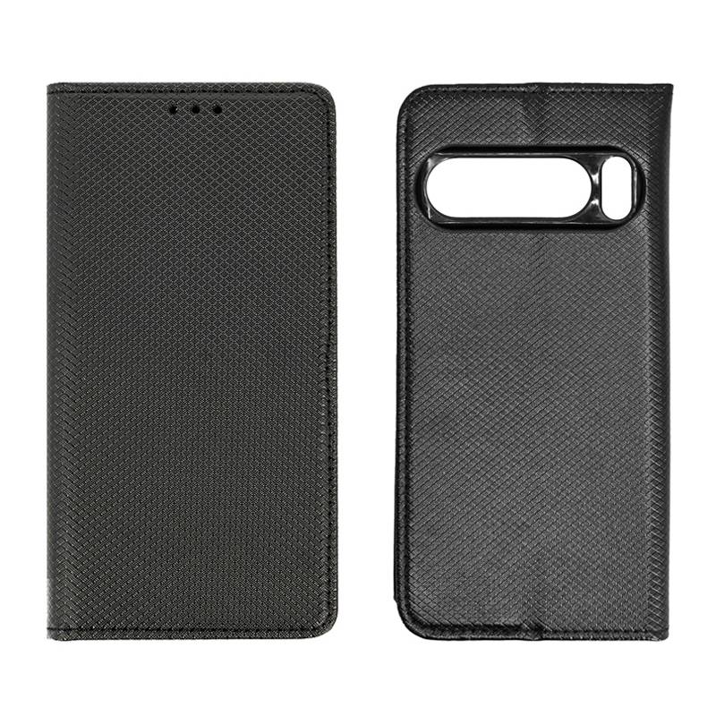 Powertech θήκη Smart Book Magnet MOB-1981 για Google Pixel 8 Pro, μαύρη