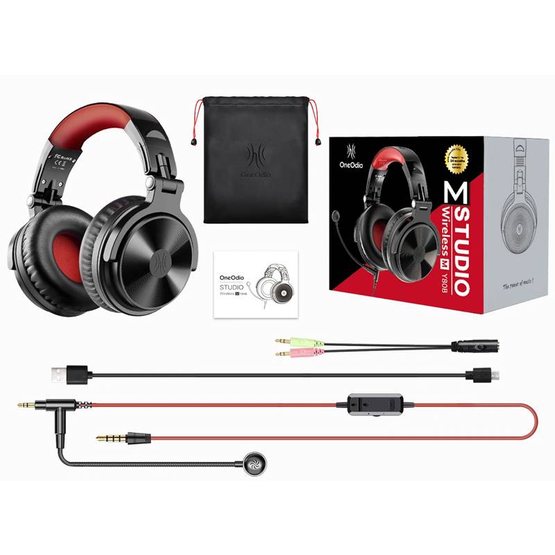 Oneodio headphones Studio Pro M, ενσύρματα/ασύρματα, Hi-Fi, 50mm, μαύρο – φωτογραφία 6