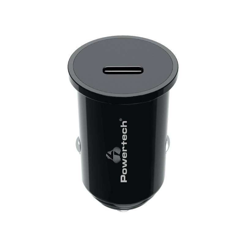 Powertech φορτιστής αυτοκινήτου PT-1146, USB-C, 20W PD, μαύρος Powertech φορτιστής αυτοκινήτου PT-1146, USB-C, 20W PD, μαύρος