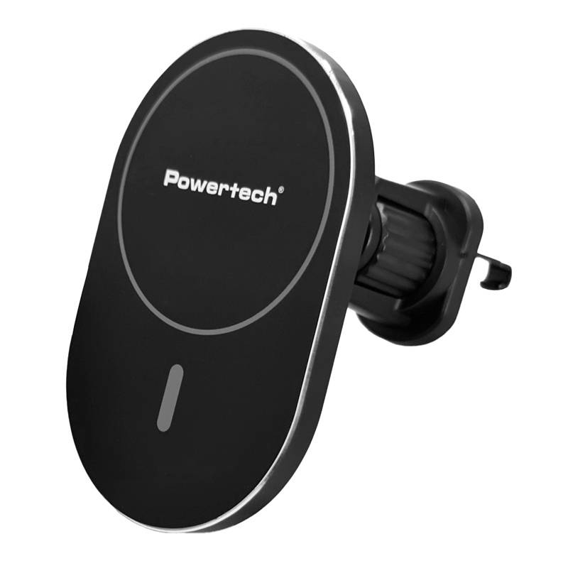 Powertech ασύρματος φορτιστής & βάση αυτοκινήτου PT-1241, 15W, μαύρος – φωτογραφία 2