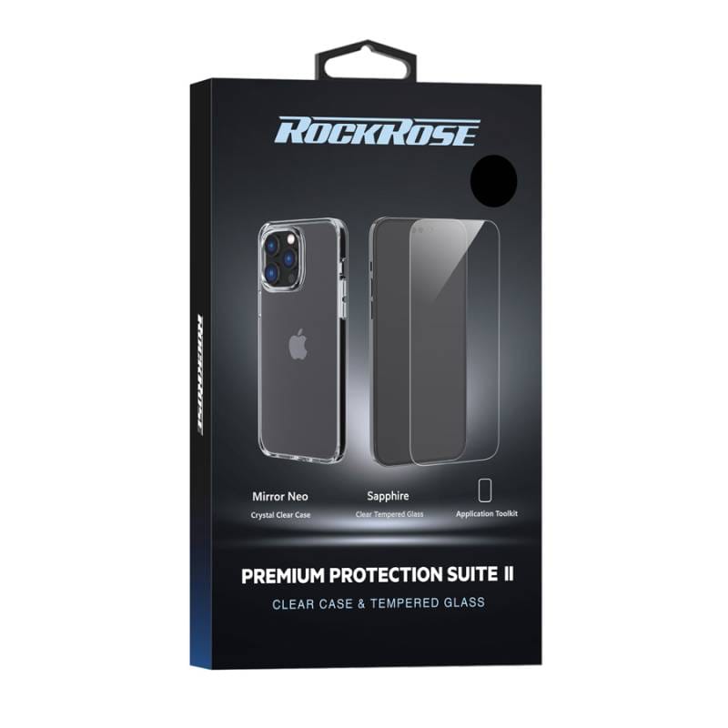 Rockrose θήκη & tempered glass 2.5D Premium για iPhone 14 Plus, διάφανο – φωτογραφία 4