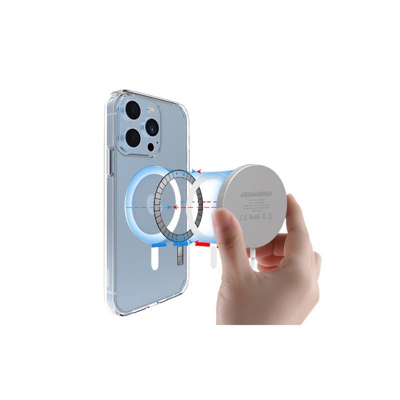 Rockrose θήκη Magcase Neo για iPhone 14 Plus, με μαγνήτες, διάφανη – φωτογραφία 2