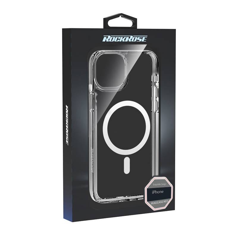 Rockrose θήκη Magcase Neo για iPhone 14 Plus, με μαγνήτες, διάφανη – φωτογραφία 3