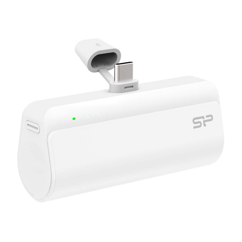 Silicon Power power bank QD50, USB-C, 5000mAh, 20W PD, λευκό