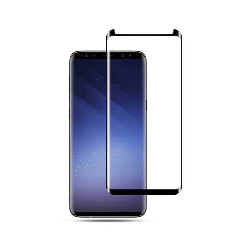 Powertech Tempered Glass 3D TGC-0076 Samsung S8 Plus, Full glue, μαύρο Powertech Tempered Glass 3D TGC-0076 Samsung S8 Plus, Full glue, μαύρο