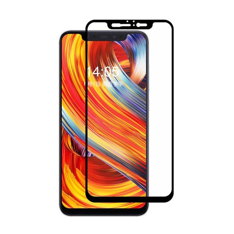 Powertech Tempered Glass 5D Full Glue για Xiaomi Redmi Mi 8/8 Pro, Black