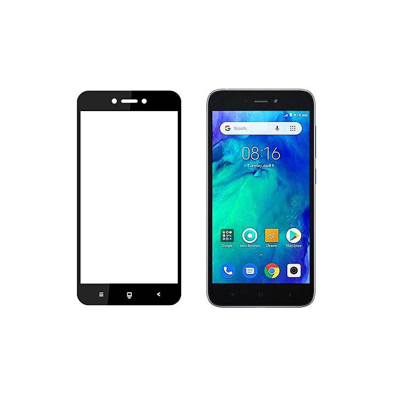 Powertech Tempered Glass 5D Full Glue για Xiaomi Redmi Go, Black