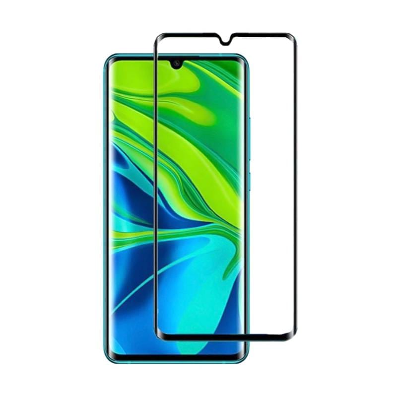 Powertech Tempered Glass 3D, Full Glue, Xiaomi Mi Note 10/10 Pro, μαύρο
