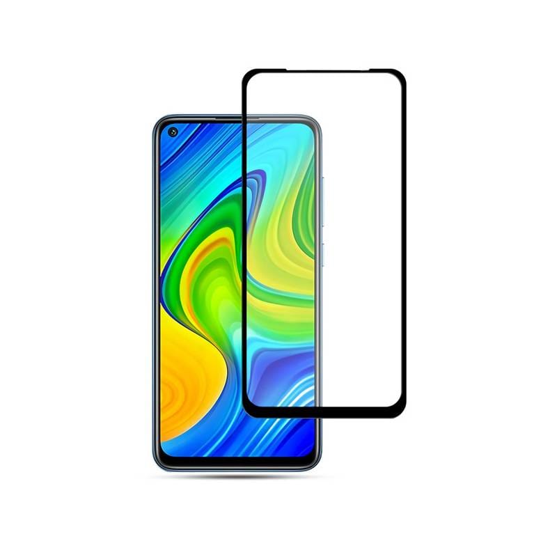 Powertech Tempered Glass 5D, full glue, για Xiaomi Redmi 10X 4G, μαύρο