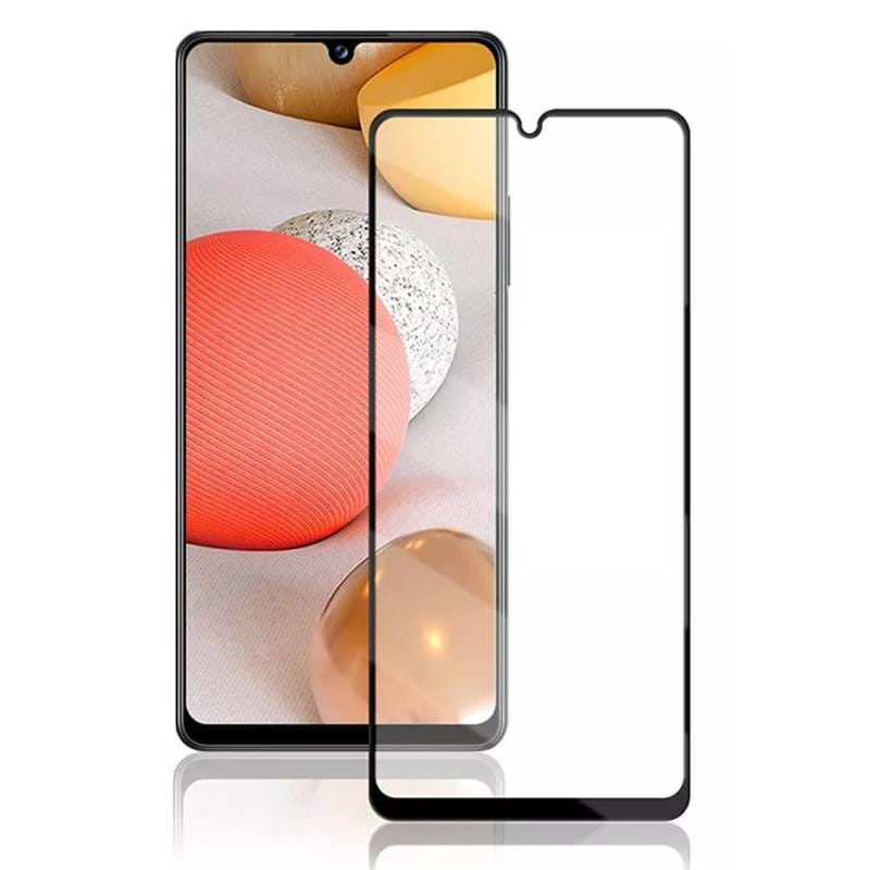 Powertech Tempered Glass 5D Full Glue TGC-0444 για Samsung A42 5G, μαύρο