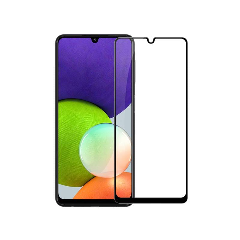 Powertech tempered glass 9H 5D TGC-0527 για Samsung Galaxy A22 5G, μαύρο