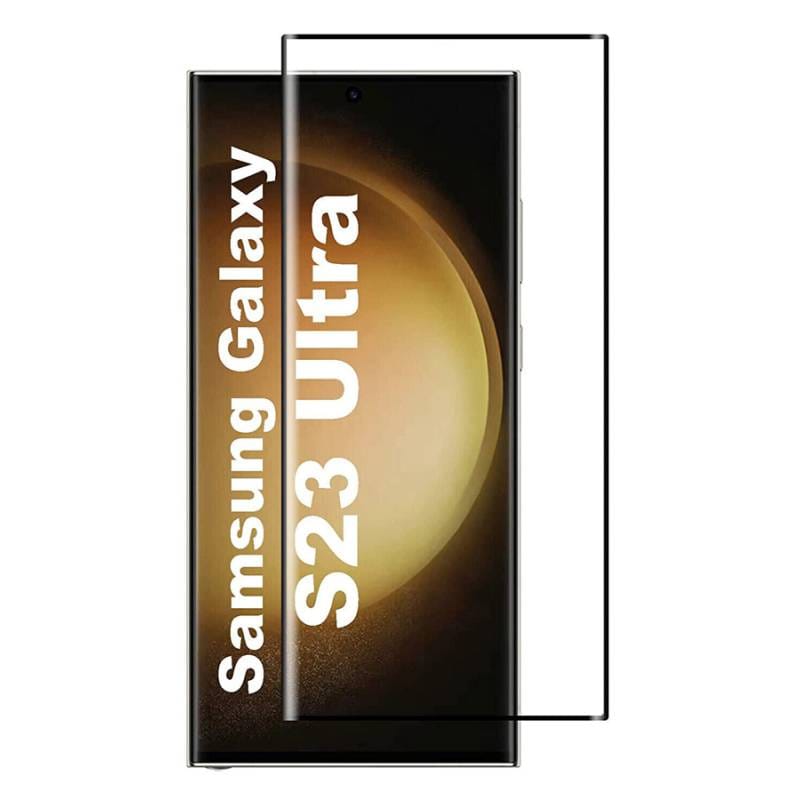 Powertech tempered glass 3D TGC-0630 για Samsung S23 Ultra, full glue