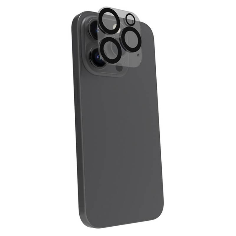 Powertech tempered glass 3D TGC-0663 για κάμερα iPhone 15 Pro