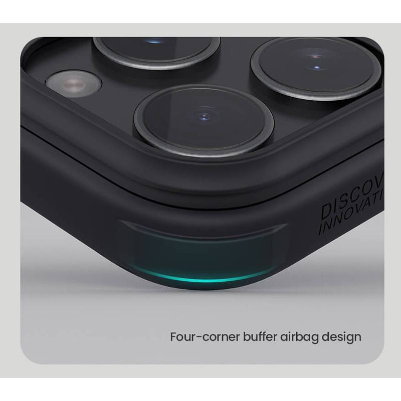 Nillkin θήκη Super Frosted Shield Pro για iPhone 16 Pro Max, μαύρη – φωτογραφία 3