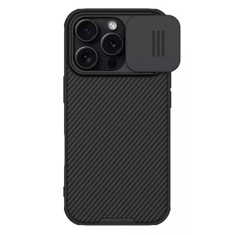 Nillkin θήκη CamShield Pro για iPhone 16 Pro, μαύρη Nillkin θήκη CamShield Pro για iPhone 16 Pro, μαύρη