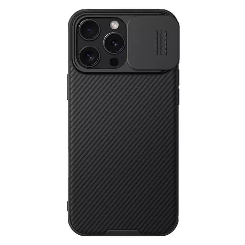 Nillkin θήκη CamShield Pro για iPhone 16 Pro Max, μαύρη Nillkin θήκη CamShield Pro για iPhone 16 Pro Max, μαύρη