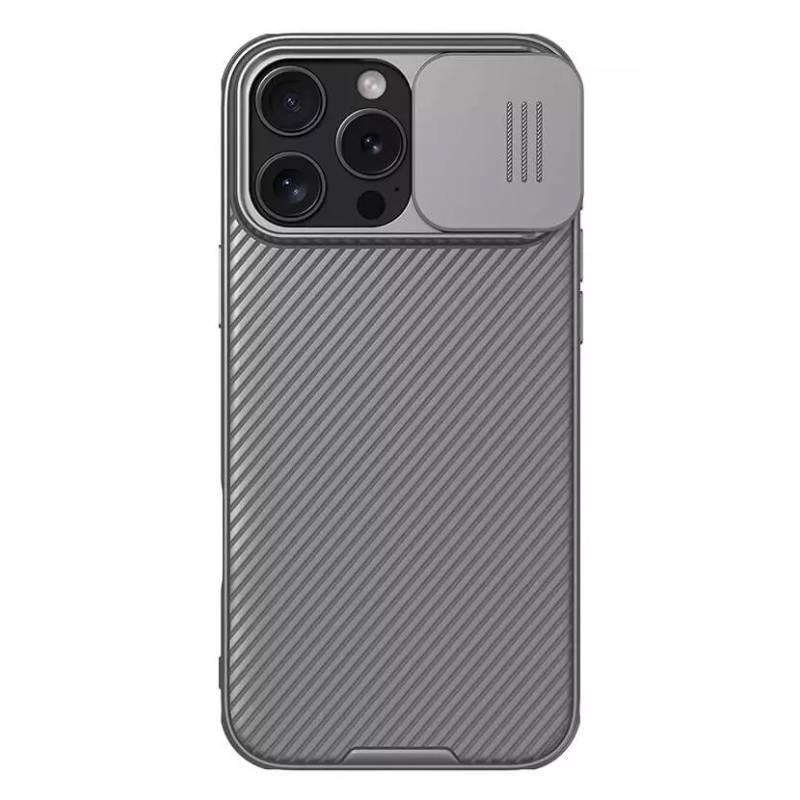 Nillkin θήκη CamShield Pro για iPhone 16 Pro Max, γκρι Nillkin θήκη CamShield Pro για iPhone 16 Pro Max, γκρι