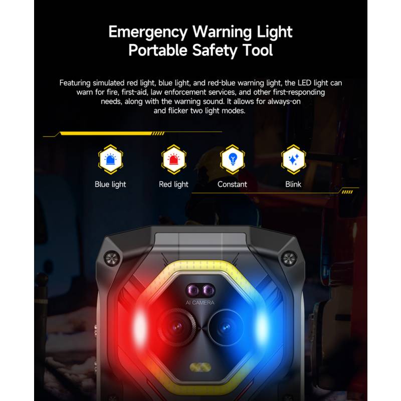 Ulefone smartphone Armor Mini 20, 4.7", 8/256GB, 4G, 6200mAh, IP68/IP69K, μαύρο – φωτογραφία 5