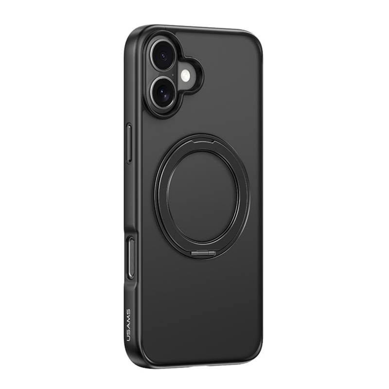 USAMS θήκη GZ US-BH895 για iPhone 16 Plus, διάφανη/μαύρη