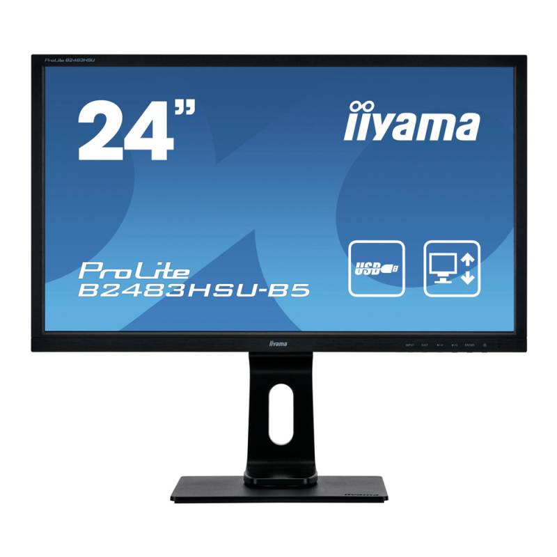 Οθόνη iiyama B2483HSU 24" 1920x1080, Refurbished Grade B