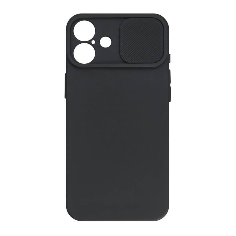 Powertech θήκη Camshield Soft MOB-1989 για iPhone 16 Plus, μαύρη