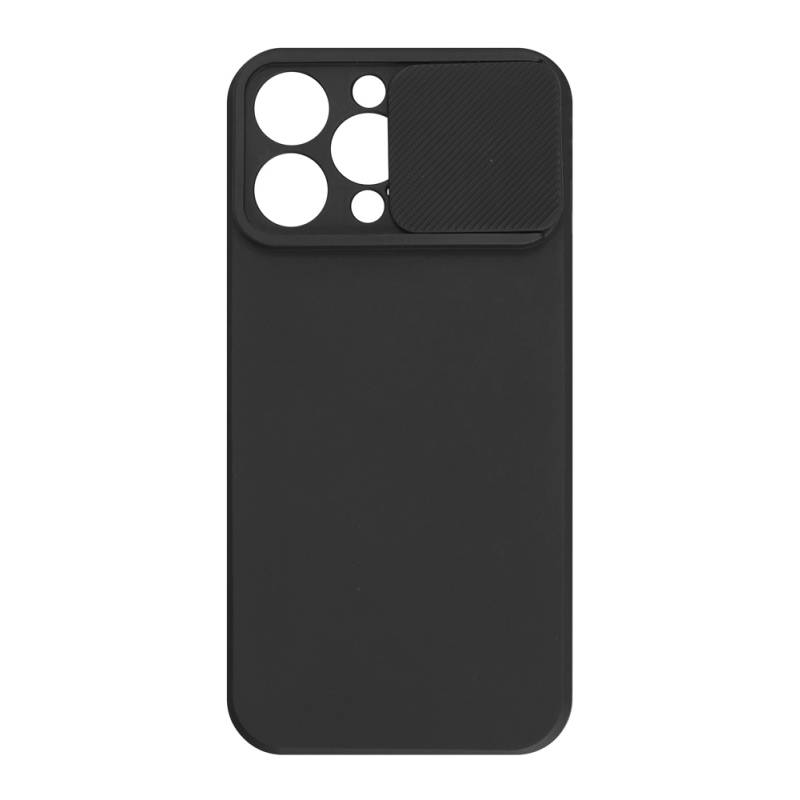 Powertech θήκη Camshield Soft MOB-1991 για iPhone 16 Pro Max, μαύρη