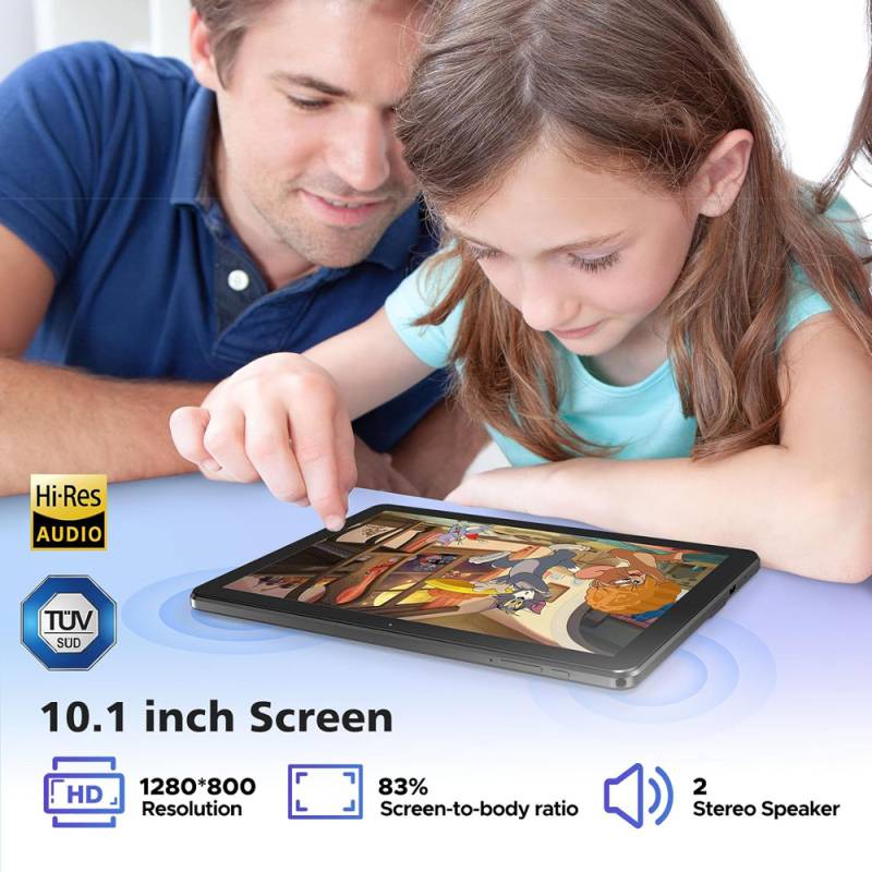 Doogee tablet T10W, 10.1", 4/128GB, 4G, Android 14, 8000mAh, μαύρο – φωτογραφία 5