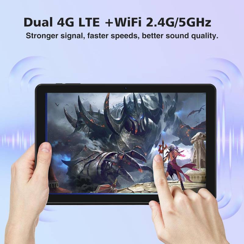 Doogee tablet T10W, 10.1", 4/128GB, 4G, Android 14, 8000mAh, μαύρο – φωτογραφία 6