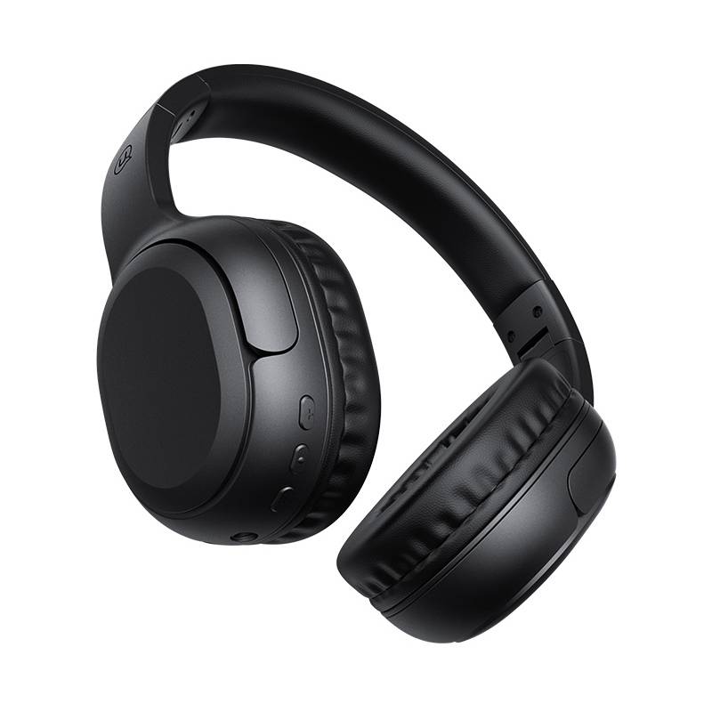 USAMS headphones YG23, ασύρματα & ενσύρματα, Φ40mm, 300mAh, μαύρα – φωτογραφία 6