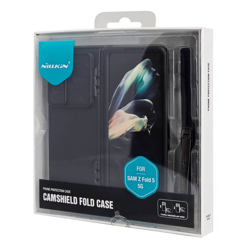 Nillkin θήκη CamShield Fold για Samsung Galaxy Z Fold 5/W24, μαύρη – φωτογραφία 5