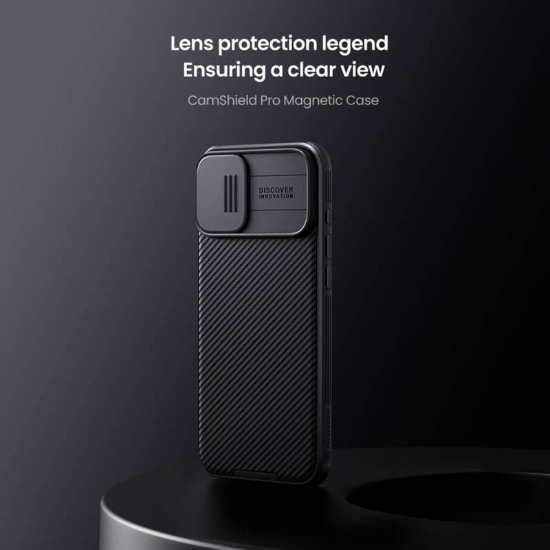 Nillkin θήκη CamShield Pro Magnetic για iPhone 16 Pro Max, μαύρη – φωτογραφία 4