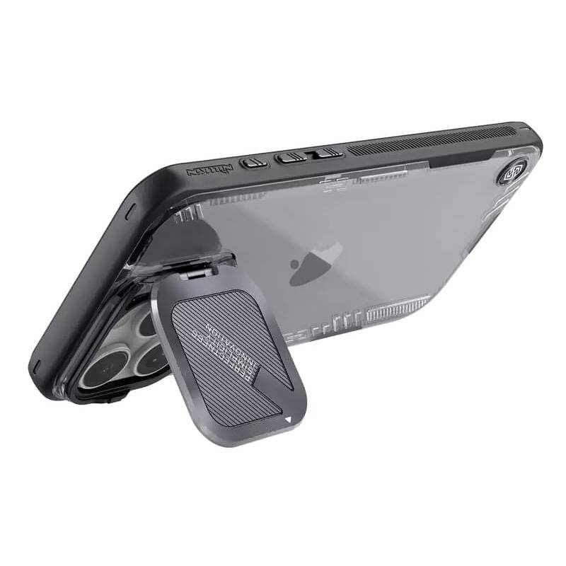 Nillkin θήκη Iceblade Prop για iPhone 16 Pro, διάφανη-μαύρη – φωτογραφία 2