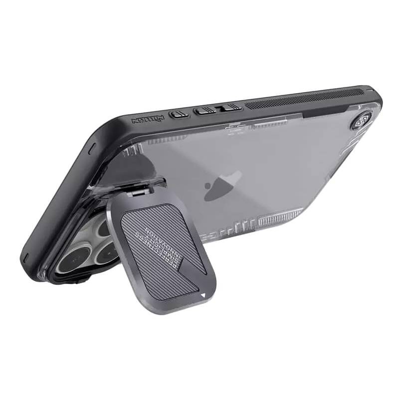 Nillkin θήκη Iceblade Prop για iPhone 16 Pro Max, διάφανη-μαύρη – φωτογραφία 2
