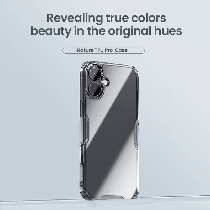 Nillkin θήκη Nature TPU Pro για iPhone 16 Plus, διάφανη – φωτογραφία 2