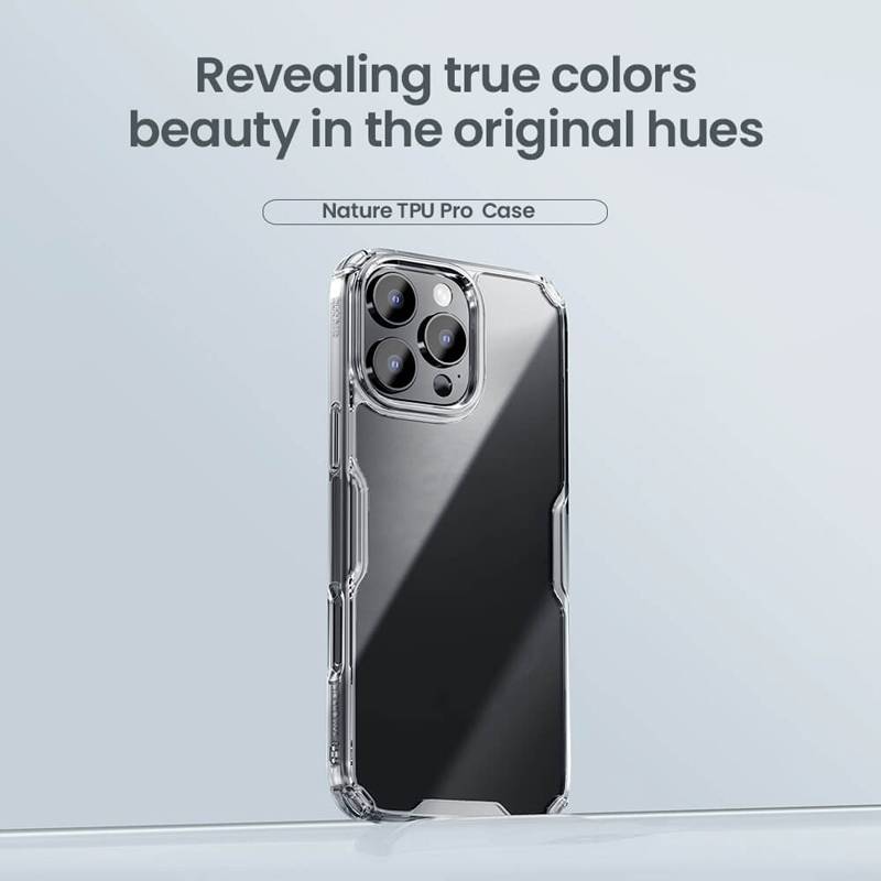 Nillkin θήκη Nature TPU Pro για iPhone 16 Pro Max, διάφανη – φωτογραφία 2
