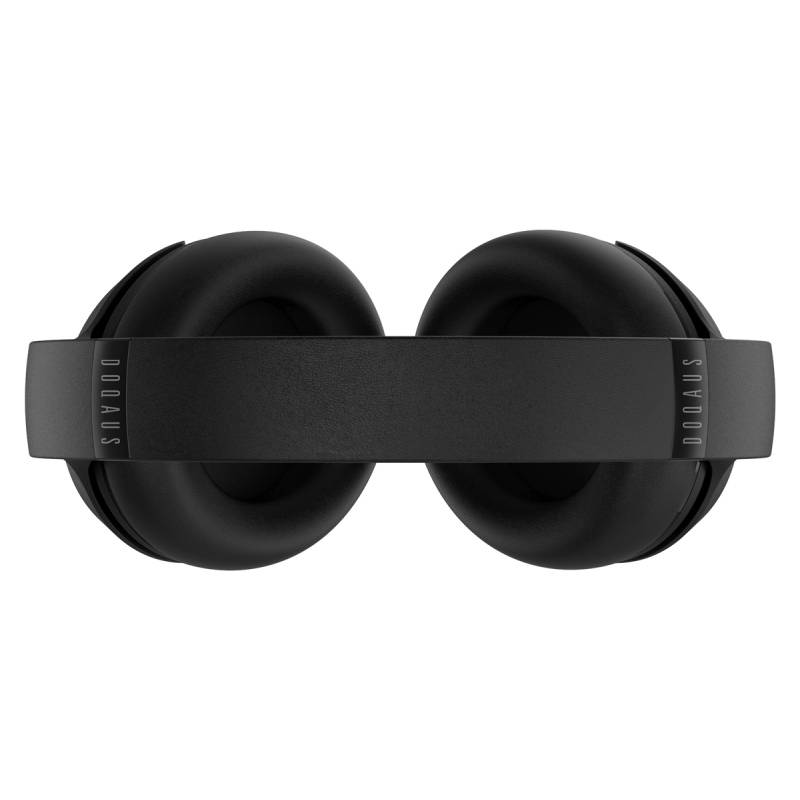 Doqaus headphones FOCUS 5, ασύρματα & ενσύρματα, Φ40mm, 1000mAh, μαύρα – φωτογραφία 2