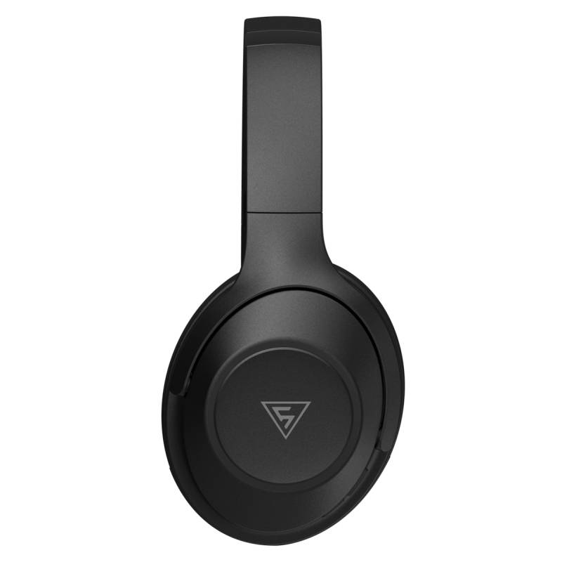 Doqaus headphones FOCUS 5, ασύρματα & ενσύρματα, Φ40mm, 1000mAh, μαύρα – φωτογραφία 3