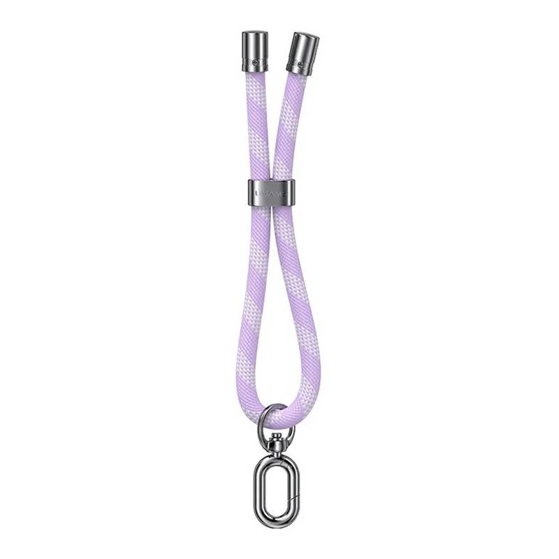 USAMS κορδόνι καρπού για κινητά ZB317, 34cm, universal, μωβ USAMS κορδόνι καρπού για κινητά ZB317, 34cm, universal, μωβ