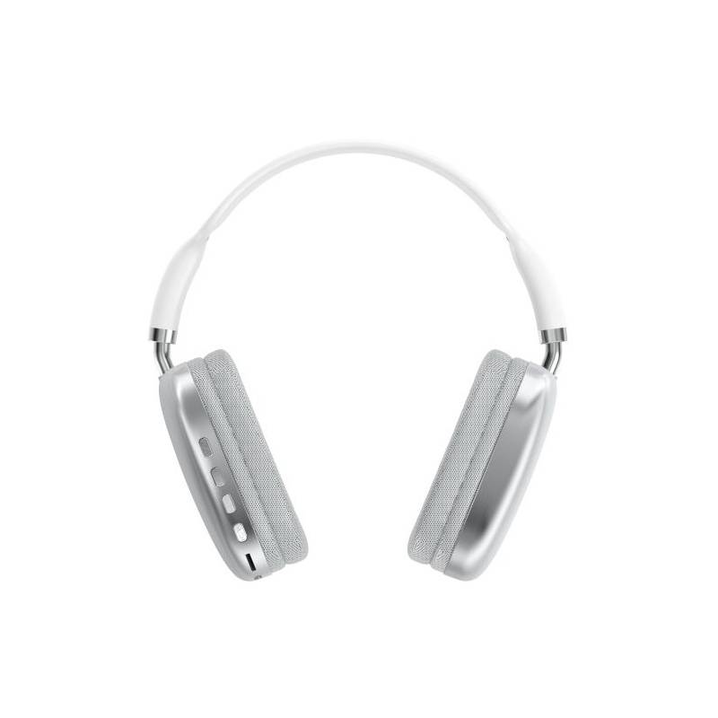 Celebrat headphones A35, ασύρματα & ενσύρματα, micro SD, 40mm, 200mAh, λευκά – φωτογραφία 5