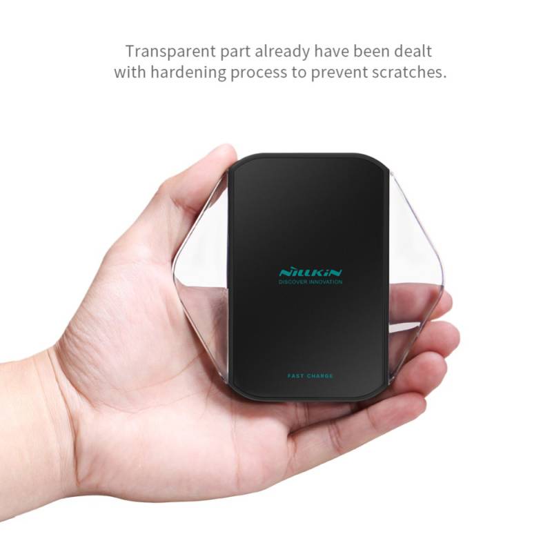Nillkin ασύρματος φορτιστής Magic Cube, 10W, μαύρος – φωτογραφία 3